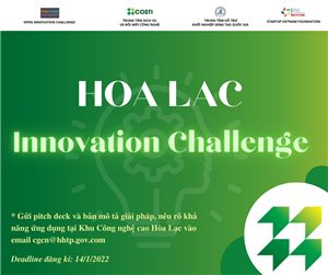 Chương trình “Hoa Lac Innovation Challenge”